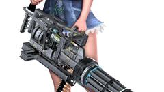 Minigun big guns Simple