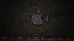 Minimalism apple inc denim vladstudio logo texture