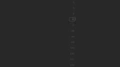 Minimalism mathematics numbers Fibonacci sequence