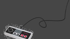 Minimalistic artwork controllers Nintendo Entertainment System