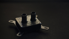 Minimalistic computers components water