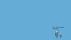 Minimalistic funny cyanide and