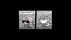 Minimalistic funny fuck you