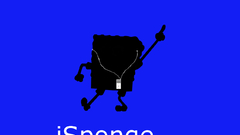 Minimalistic funny SpongeBob SquarePants