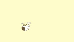Minimalistic funny toaster Simple
