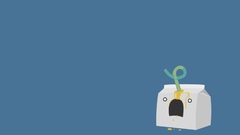 Minimalistic juice box