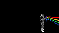 Minimalistic lines spray paint