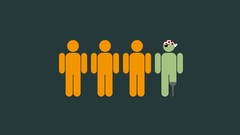 Minimalistic pirates funny eyepatch