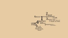 Minimalistic rules Fight Club