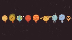 Minimalistic solar system planets