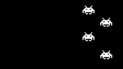 Minimalistic Space Invaders