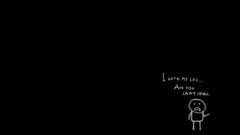 Minimalistic stickman