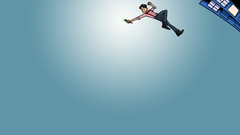 Minimalistic tardis eleventh doctor