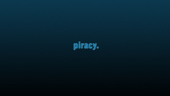 Minimalistic text piracy