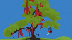 Minimalistic Trees peace illustrations