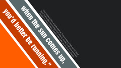 Minimalistic Typography