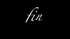 Minimalistic Typography the end