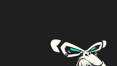 Minimalistic vectors monkeys faces