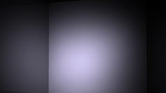 Minimalistic white room cubes