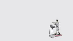 Minimalistic zombies funny exercises