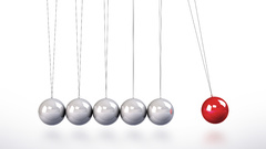 Misc pattern newtons cradle