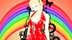 Miscellaneous abstract patterns girl