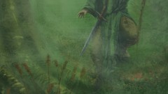 Mist forests Druid artwork fantasy art Pagan