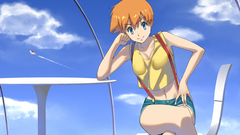 Misty (Pokemon) bare shoulders