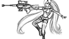 Mix sketch Start Yoko gonna doing wip blackheartk