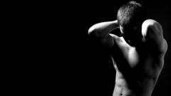 Models Men monochrome greyscale