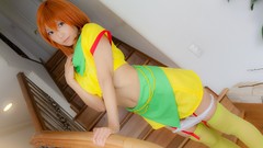 Models redheads cosplay Lenfried Mobile Suit Gundam-Universal 