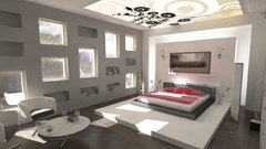 Modern interior design interior