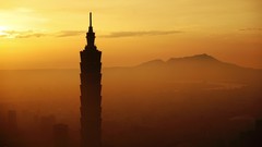 Modern Skyscrapers Taiwan cityscapes taipei 101