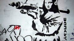 Mona lisa banksy
