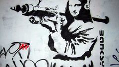 Mona Lisa street art