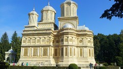 Monastery romania Curtea de Arges manastire