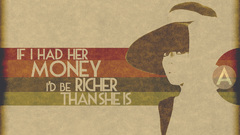 Money Audrey Hepburn Typography