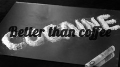 Money Cocaine sniffing dollar bills