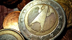 Money coins Euro currency euros