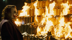 Money fire the joker