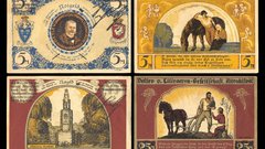 Money German Mark notgeld 1923 altrahlstedt