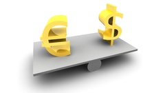 Money Symbols white background Euro graphics balance euros