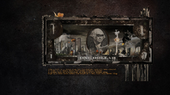 Money text grunge pollution