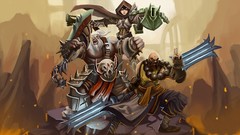 Monk demon hunter diablo iii barbarian artwork video games