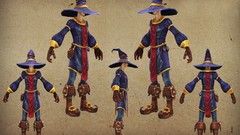 Monk Knights hunter Huntress video games Dungeon Defenders