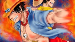 Monkey d luffy portgas d ace One Piece (anime)