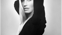 Monochrome Actress lipstick blondes blue eyes daryl hannah 