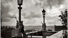 Monochrome American Civil War old west