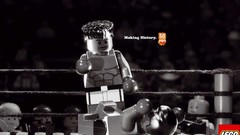 Monochrome boxing historic anniversary muhammad ali Legos 