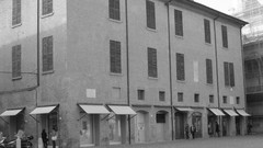 Monochrome buildings bologna